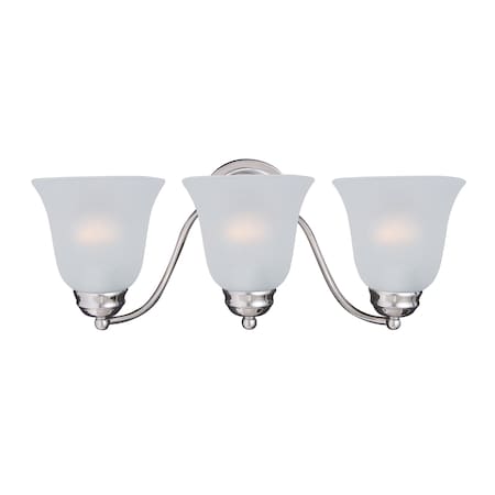 Maxim Lighting Basix 3-Light Bath Vanity 2122FTPC